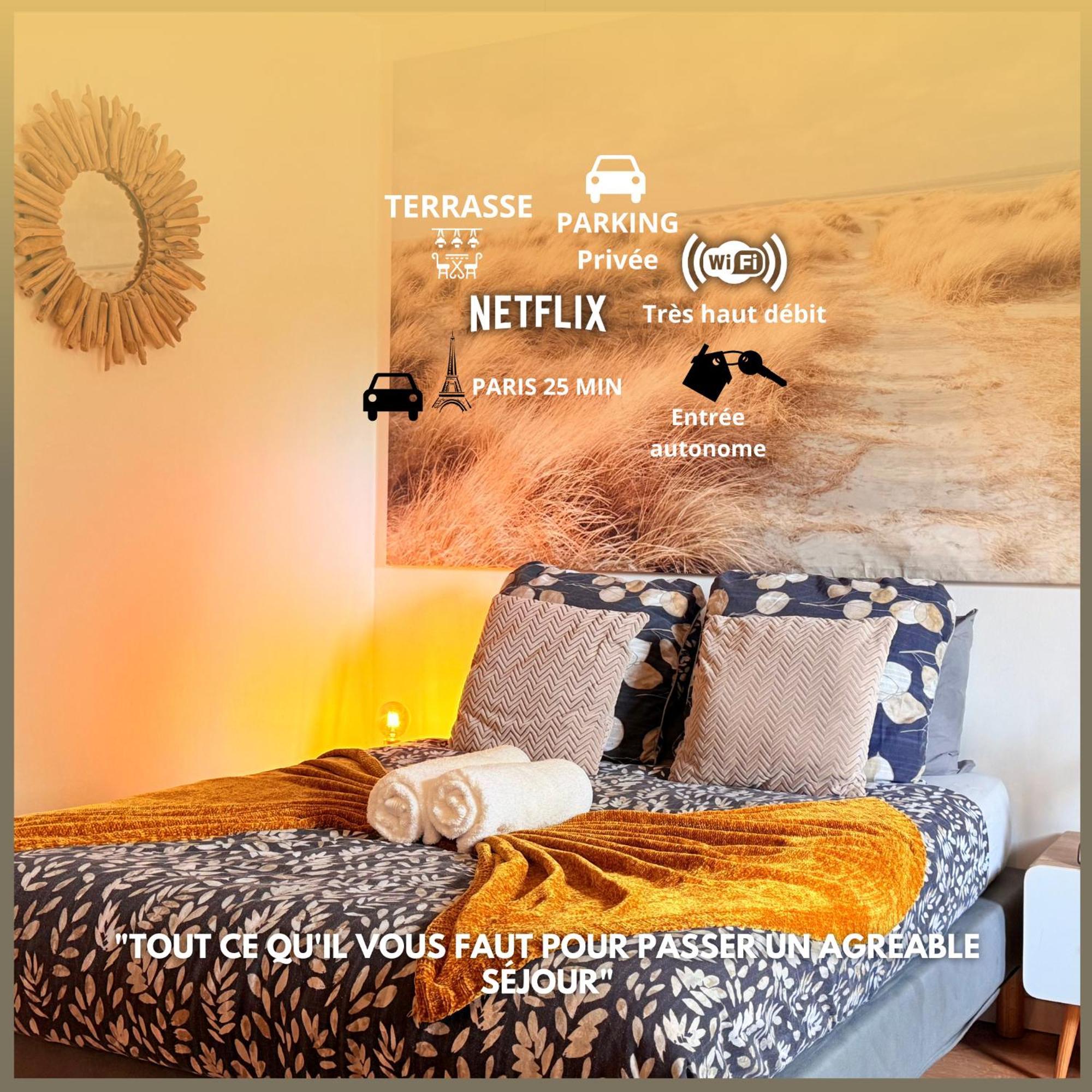 Les Dunes Studio Ideal Couple,Solo,Famille&Pro Vitry-sur-Seine Εξωτερικό φωτογραφία